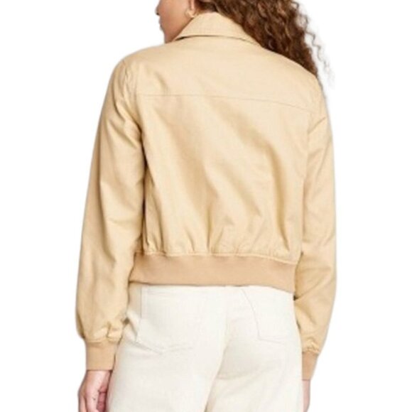 Women's Cropped Utility Jacket | Wild Fable |  X Small - Picture 2 of 14